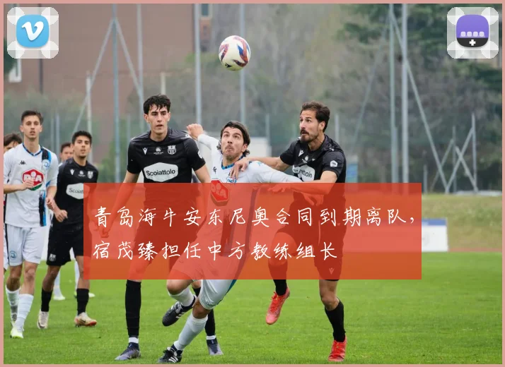 青岛海牛安东尼奥合同到期离队,宿茂臻担任中方教练组长
